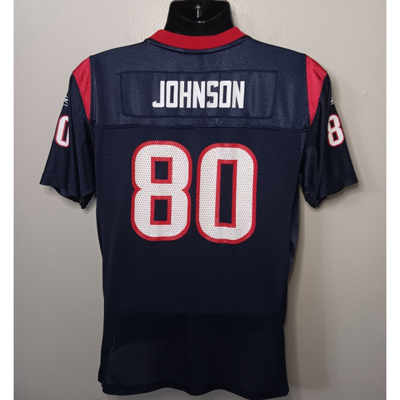 Vintage Houston Texans Andre Johnson Youth XL 18-20 NFL Football Jersey Reebok - Picture 4 of 7